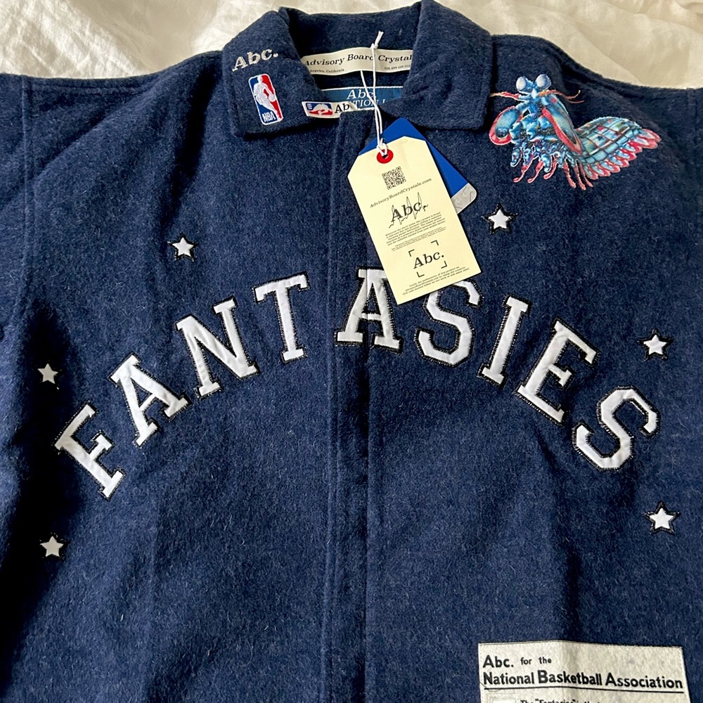 Advisory Board Crystals ABC x NBA Wool Warmup Shirt (Blue) * Sold Out Online